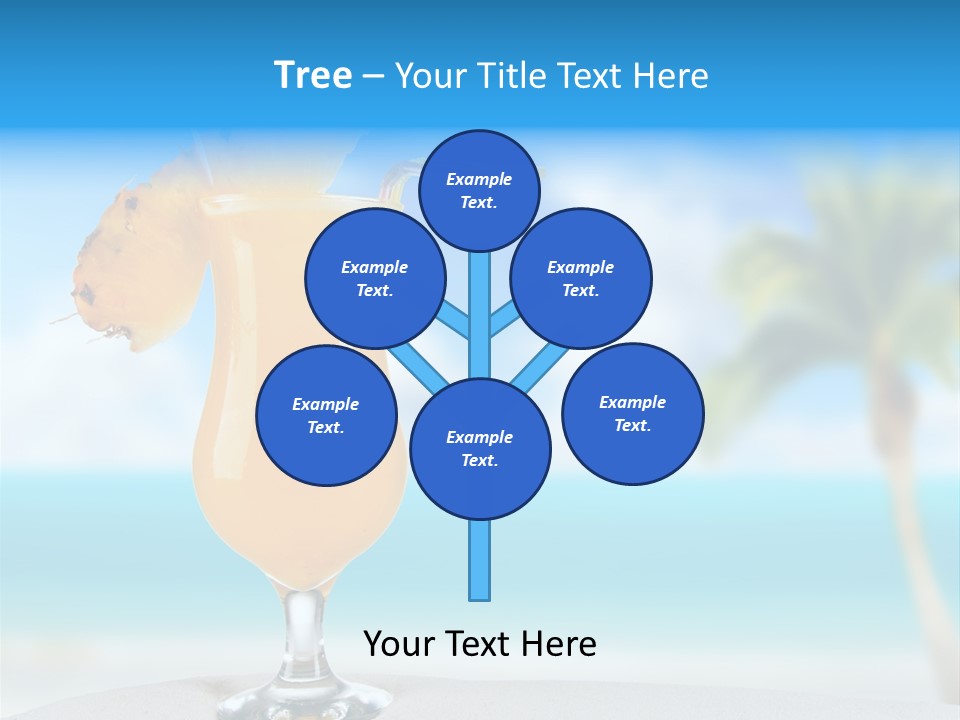 Summer Glass Ocean PowerPoint Template