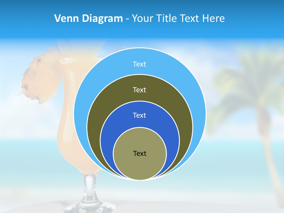 Summer Glass Ocean PowerPoint Template
