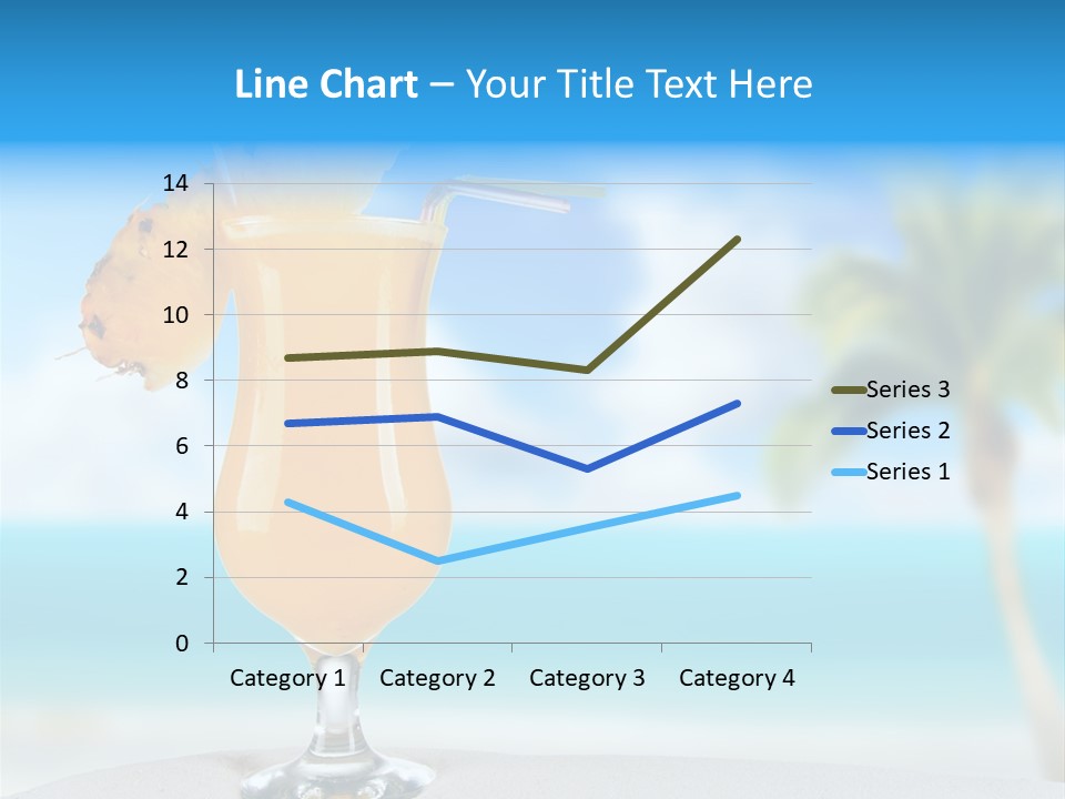 Summer Glass Ocean PowerPoint Template