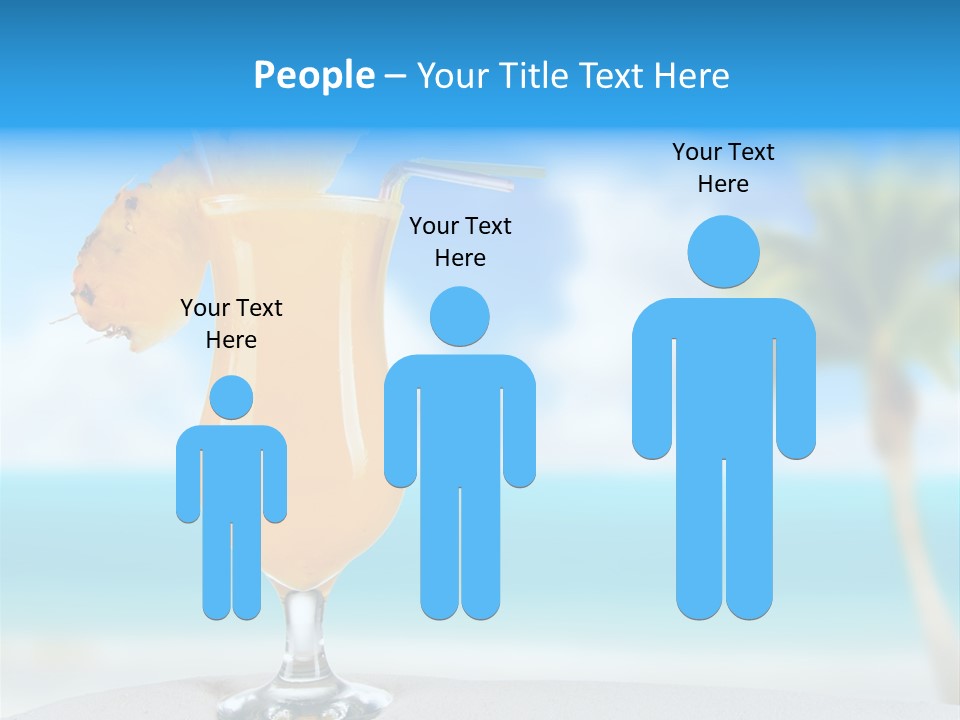 Summer Glass Ocean PowerPoint Template