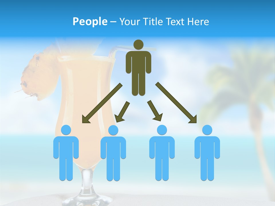 Summer Glass Ocean PowerPoint Template