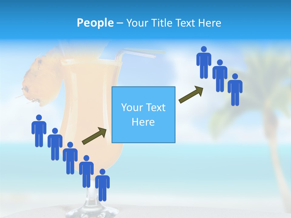 Summer Glass Ocean PowerPoint Template