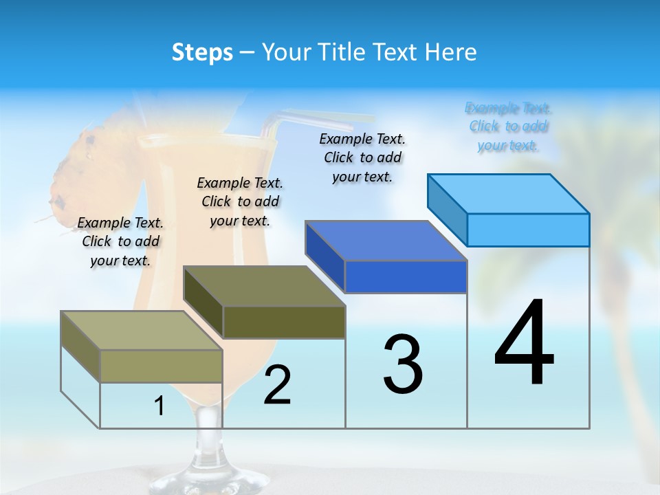 Summer Glass Ocean PowerPoint Template