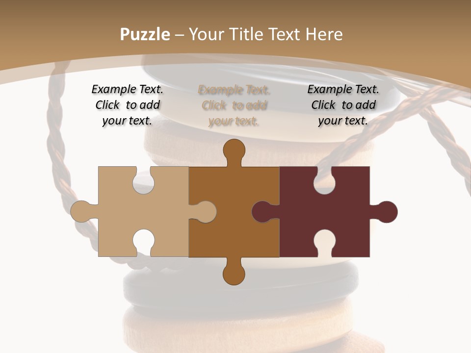 Sewing Textile Gadget PowerPoint Template