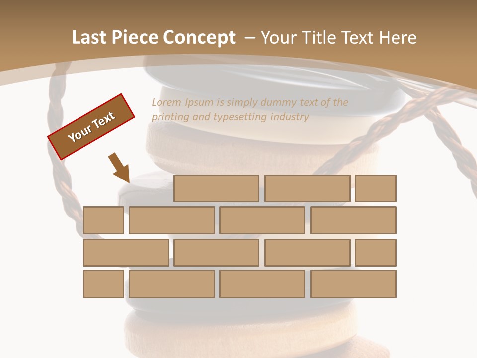 Sewing Textile Gadget PowerPoint Template