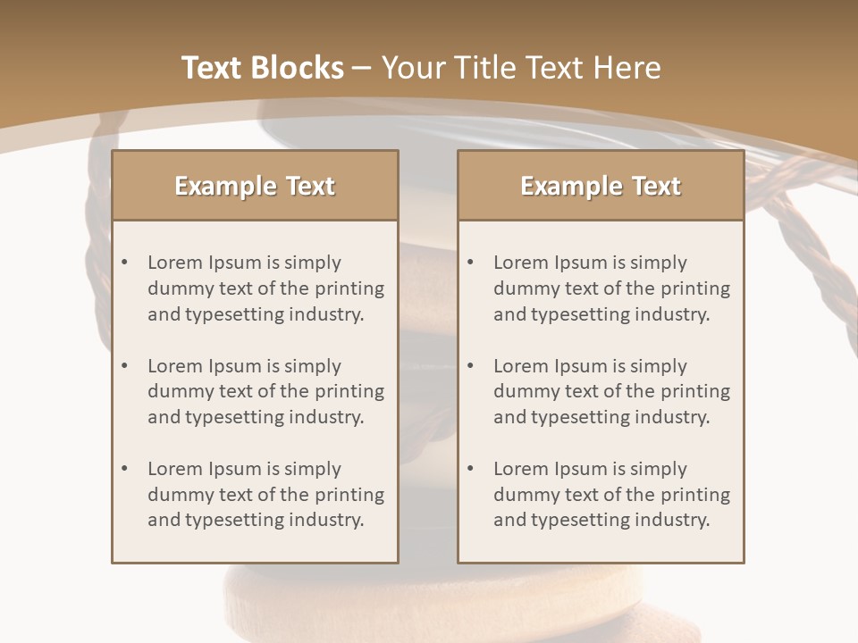 Sewing Textile Gadget PowerPoint Template