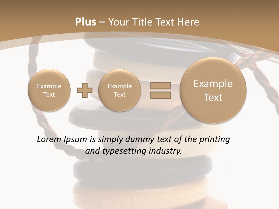 Sewing Textile Gadget PowerPoint Template