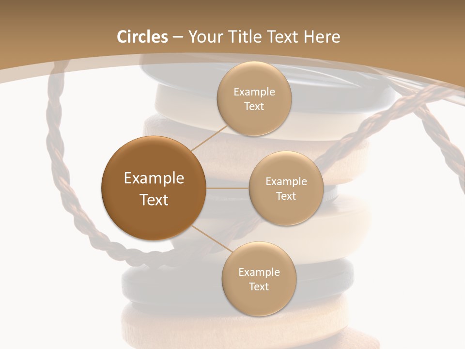 Sewing Textile Gadget PowerPoint Template