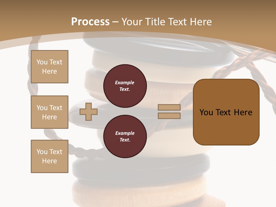 Sewing Textile Gadget PowerPoint Template