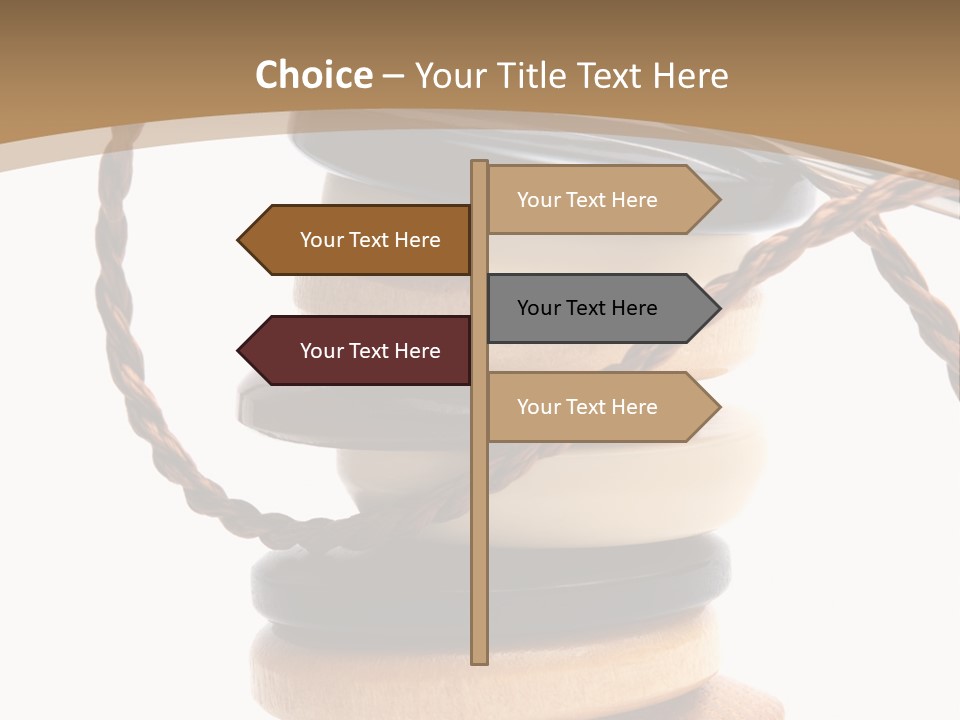 Sewing Textile Gadget PowerPoint Template