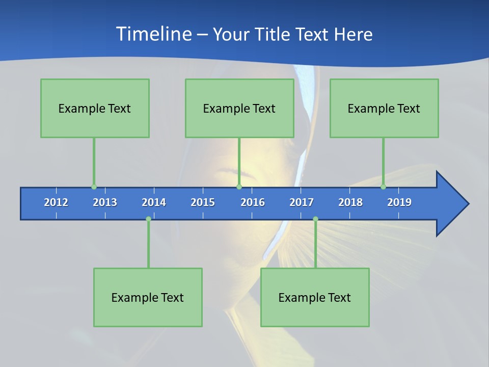 Coral Fish Exotic Diving PowerPoint Template
