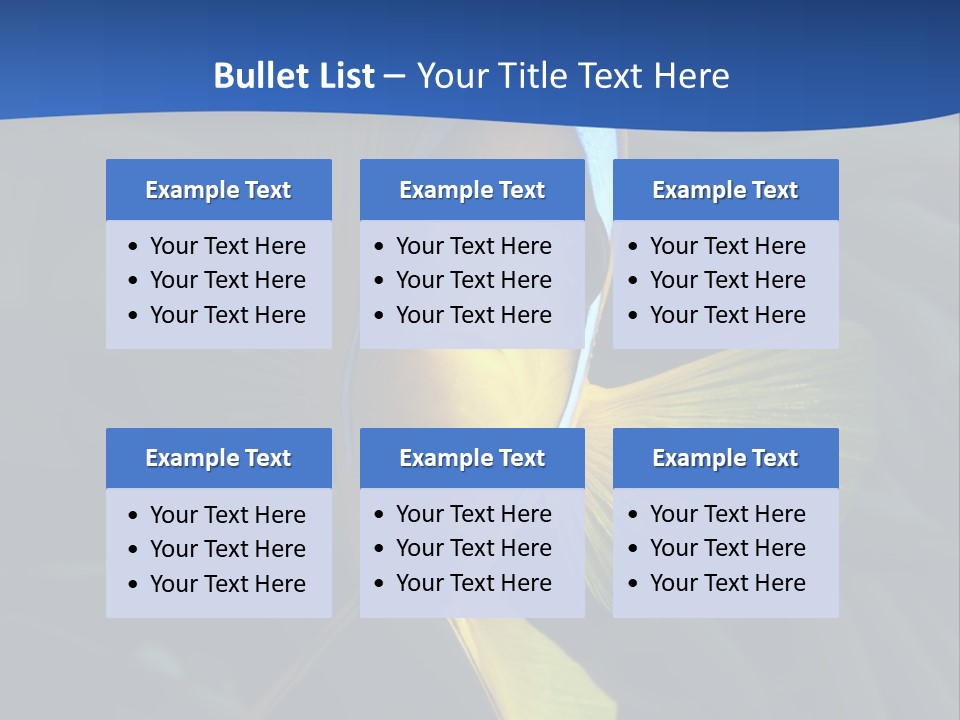 Coral Fish Exotic Diving PowerPoint Template