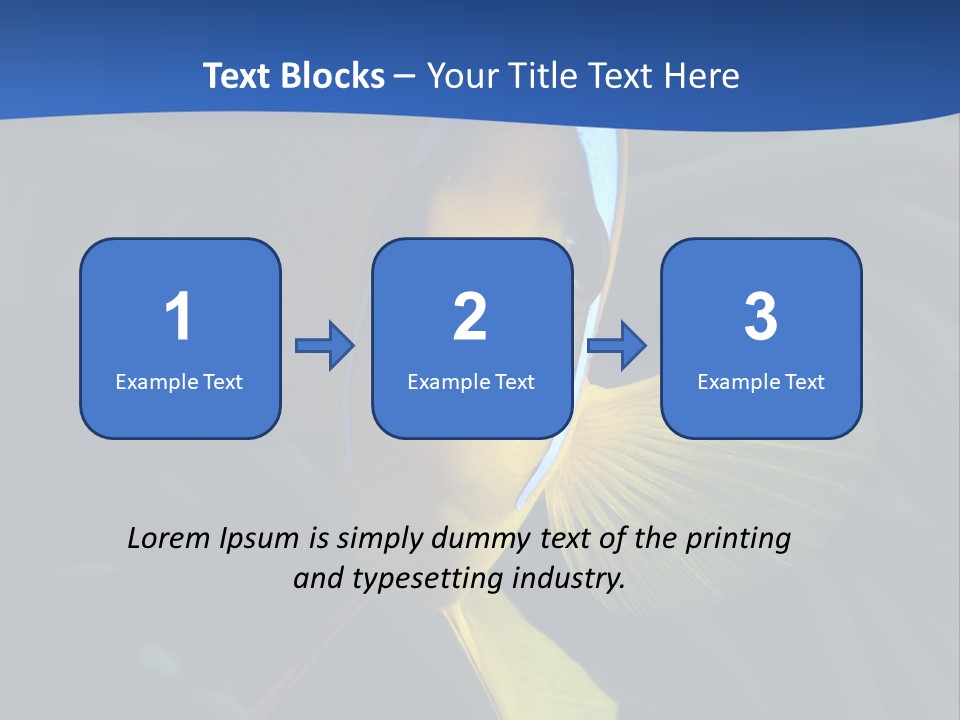 Coral Fish Exotic Diving PowerPoint Template