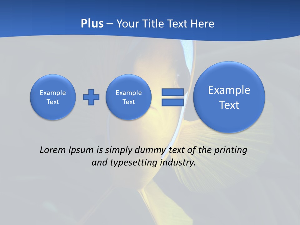 Coral Fish Exotic Diving PowerPoint Template