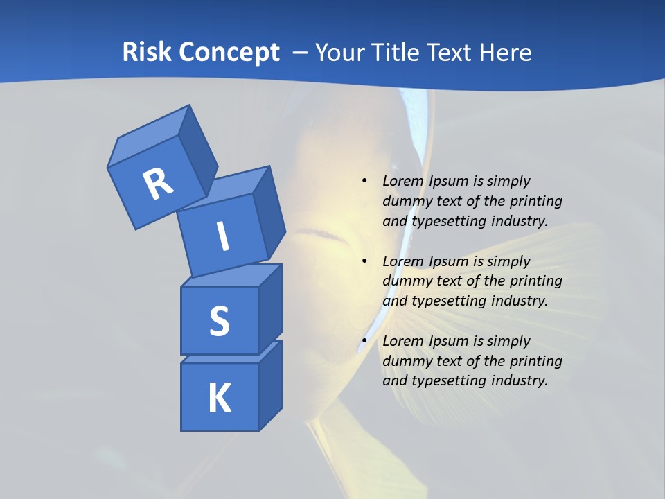 Coral Fish Exotic Diving PowerPoint Template