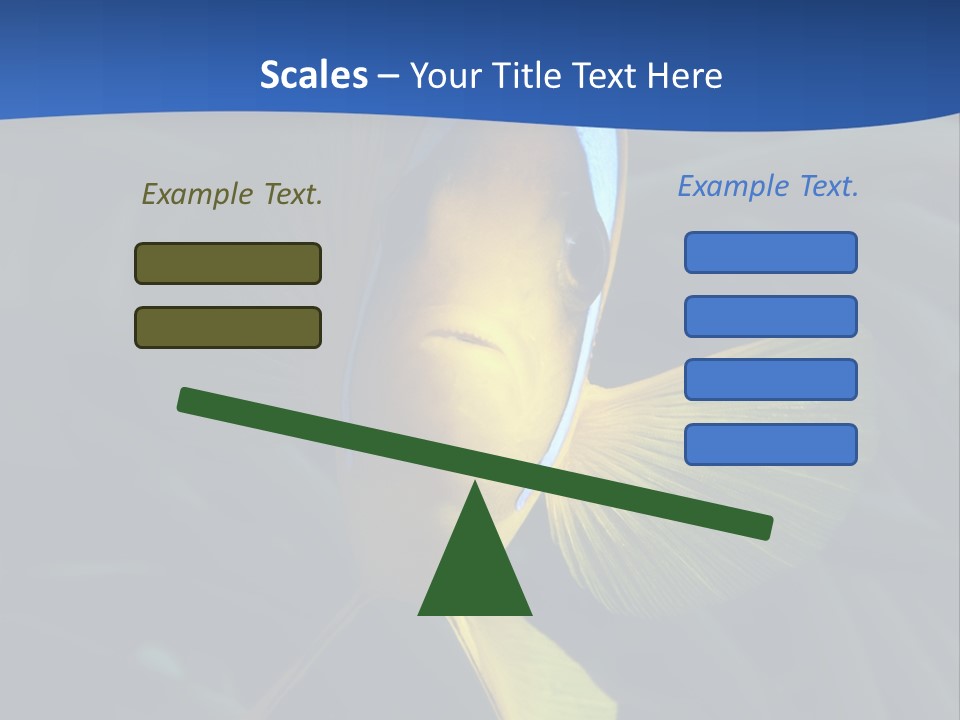 Coral Fish Exotic Diving PowerPoint Template