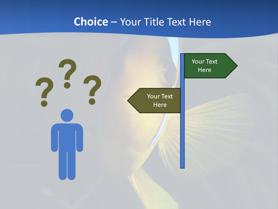 Coral Fish Exotic Diving PowerPoint Template