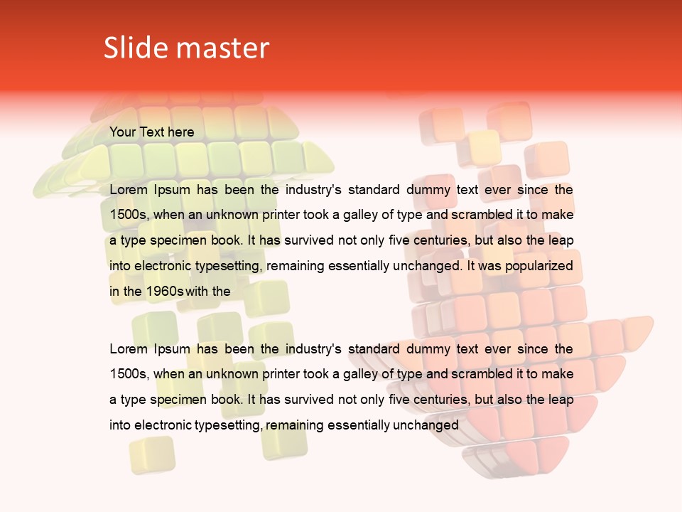Decline Technology File PowerPoint Template