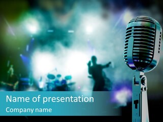 Rock Voice Event PowerPoint Template