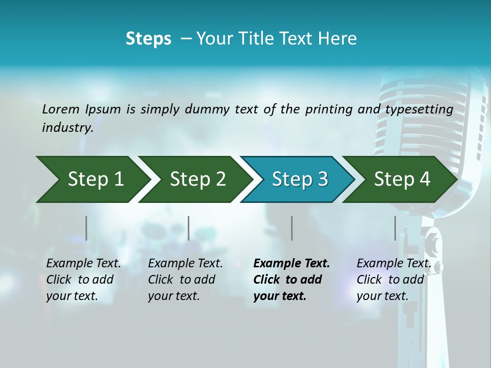 Rock Voice Event PowerPoint Template