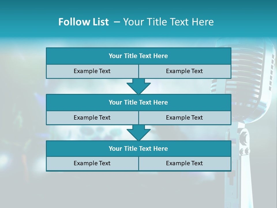 Rock Voice Event PowerPoint Template