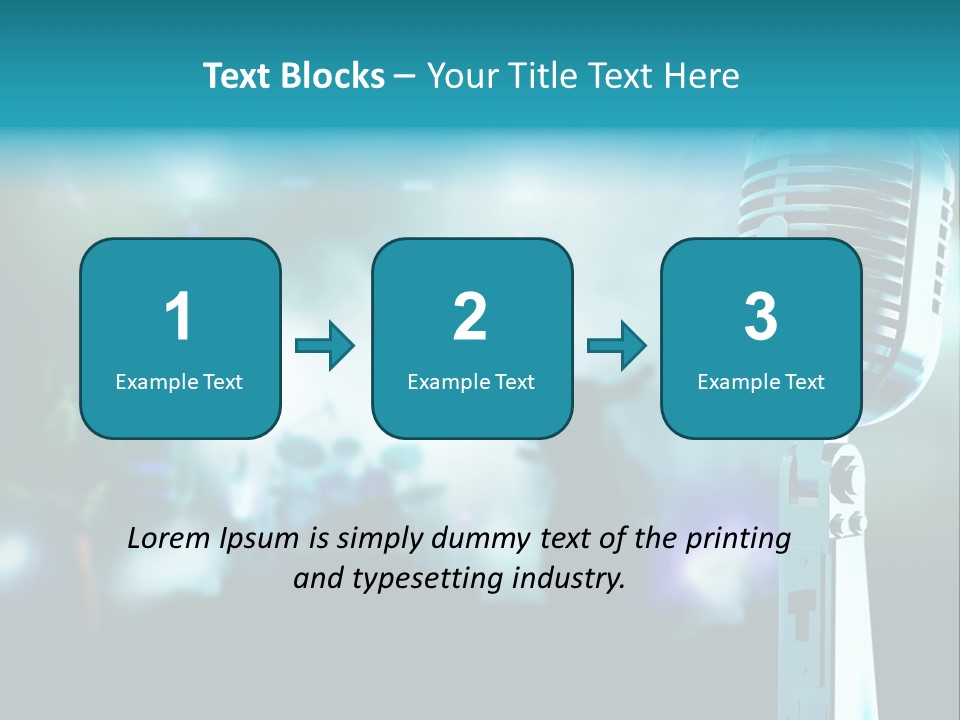 Rock Voice Event PowerPoint Template