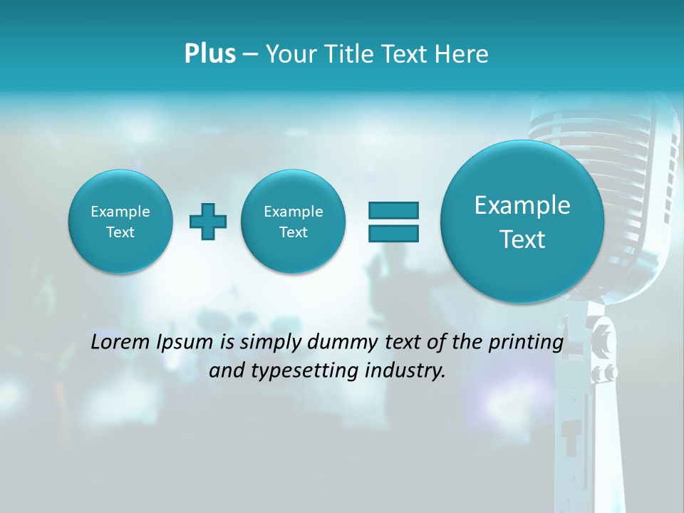 Rock Voice Event PowerPoint Template