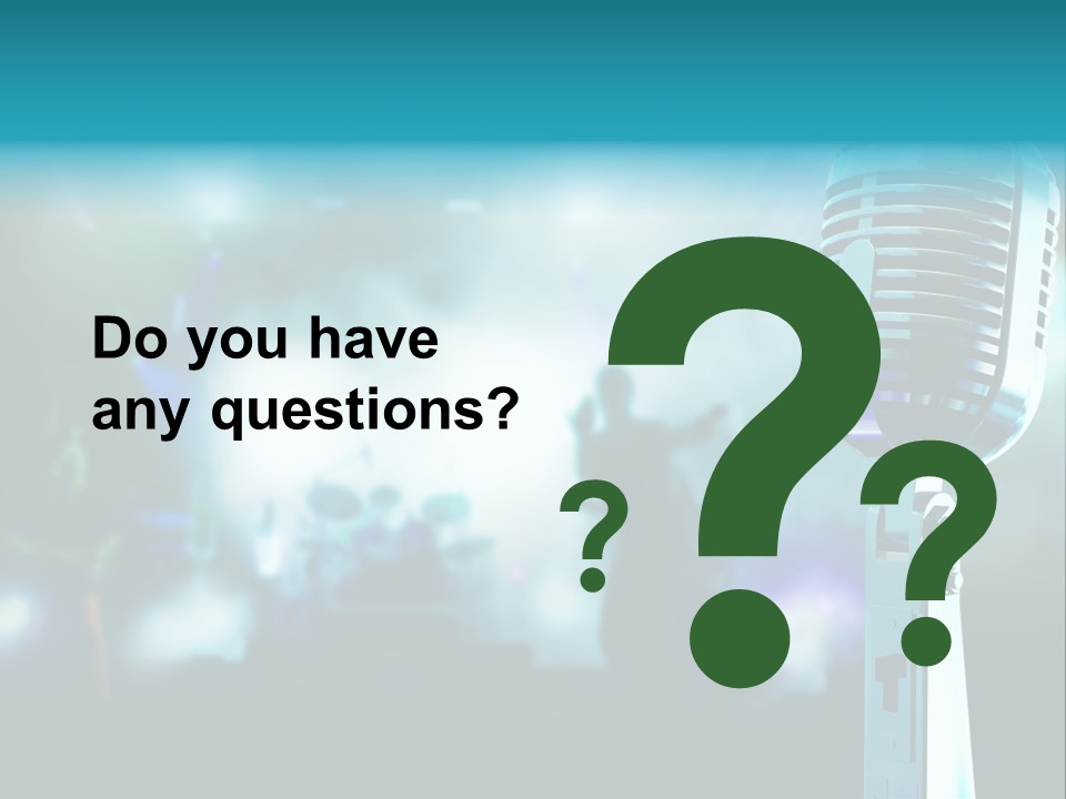 Rock Voice Event PowerPoint Template