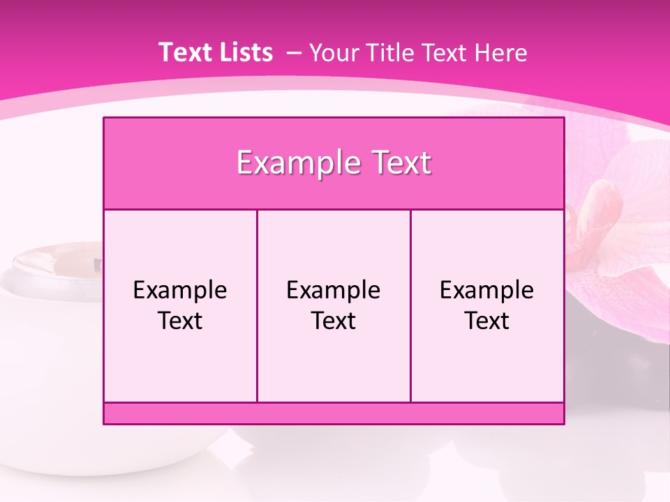 Art Concept Massage PowerPoint Template