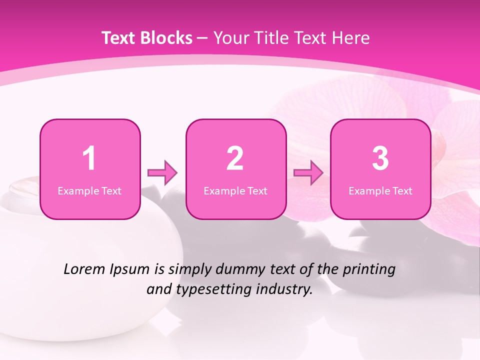 Art Concept Massage PowerPoint Template