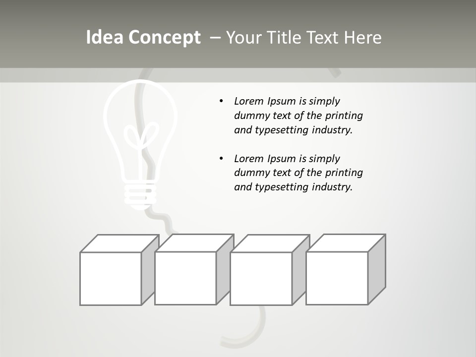 Concept Strategy Thinking PowerPoint Template