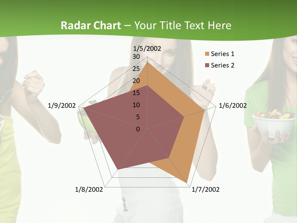 Happy Pretty Salad PowerPoint Template