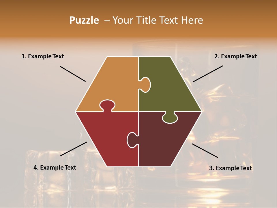 Brown Liquid Whisky PowerPoint Template