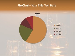 Brown Liquid Whisky PowerPoint Template