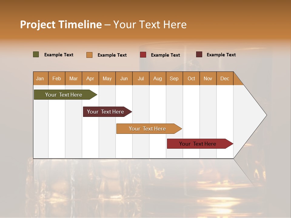 Brown Liquid Whisky PowerPoint Template