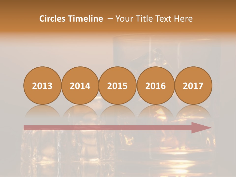 Brown Liquid Whisky PowerPoint Template
