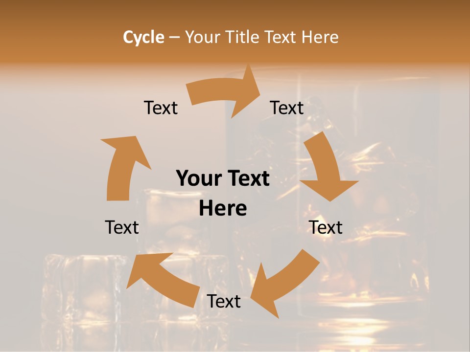 Brown Liquid Whisky PowerPoint Template