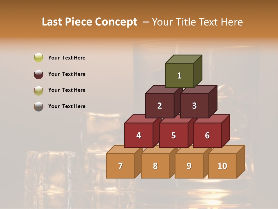 Brown Liquid Whisky PowerPoint Template