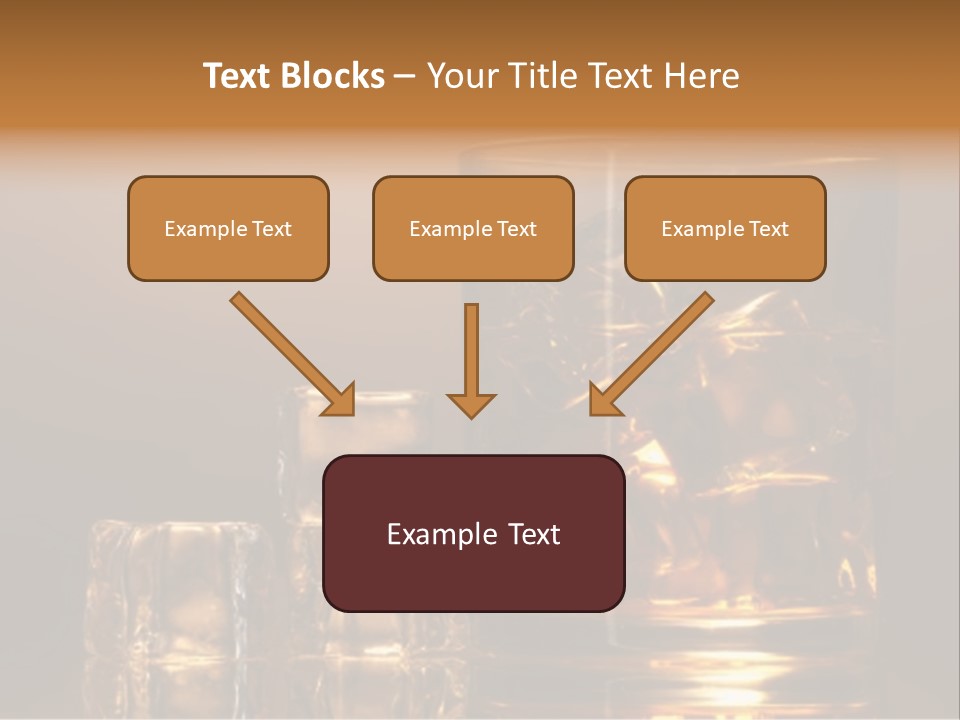 Brown Liquid Whisky PowerPoint Template