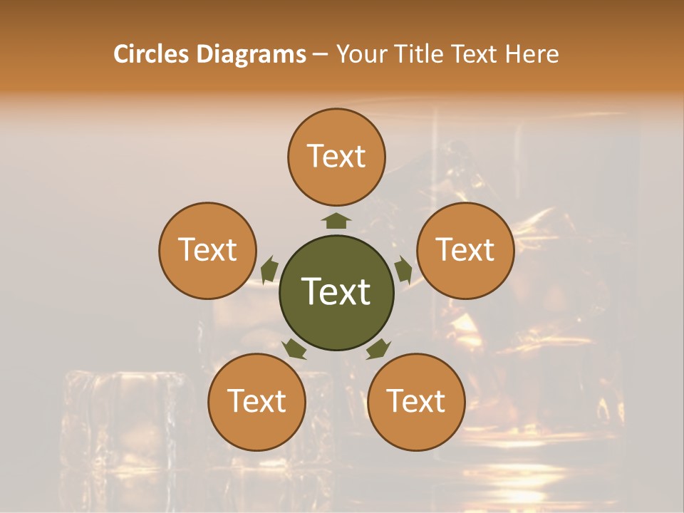 Brown Liquid Whisky PowerPoint Template