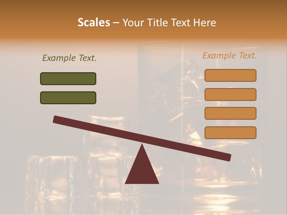 Brown Liquid Whisky PowerPoint Template