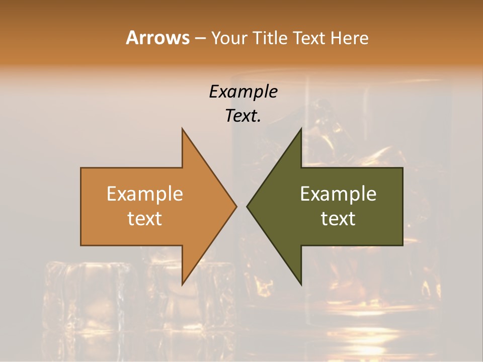 Brown Liquid Whisky PowerPoint Template