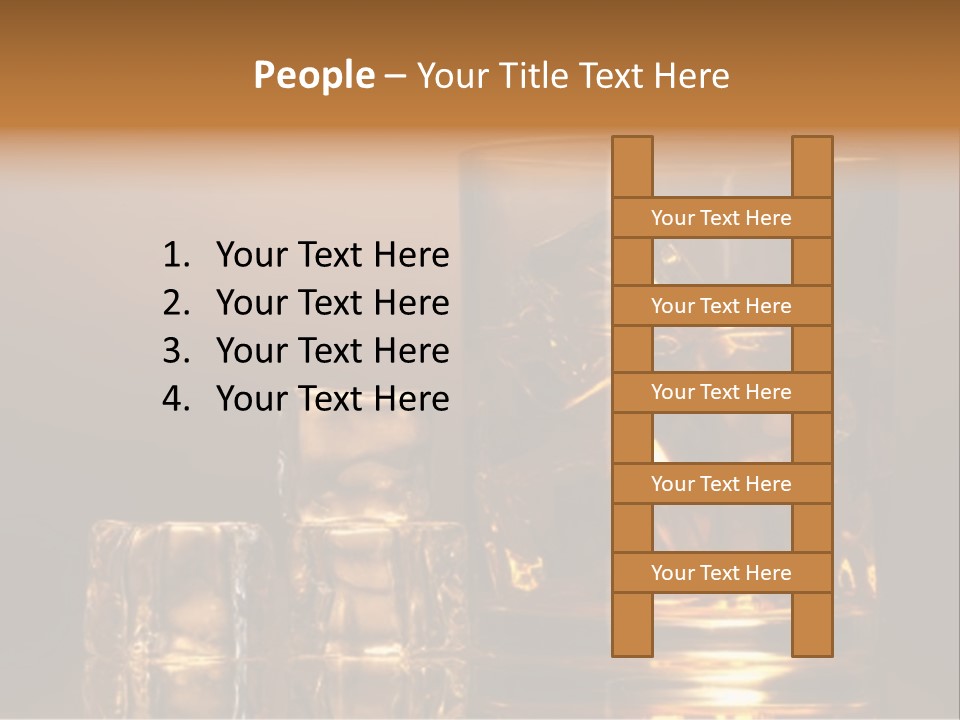 Brown Liquid Whisky PowerPoint Template