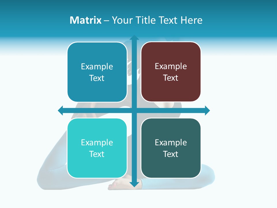 Health Human Yoga PowerPoint Template