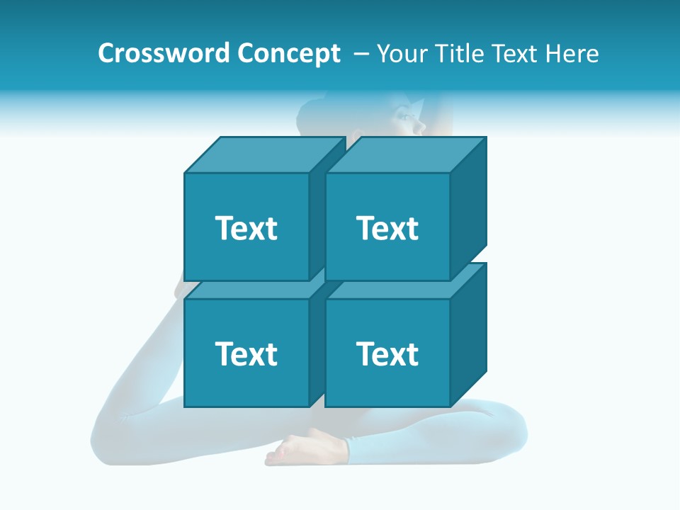 Health Human Yoga PowerPoint Template