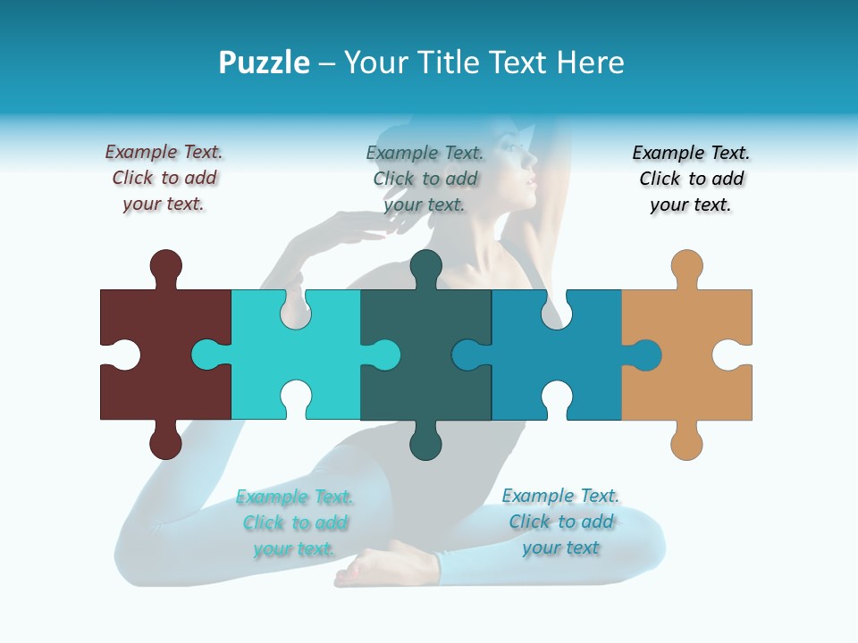 Health Human Yoga PowerPoint Template