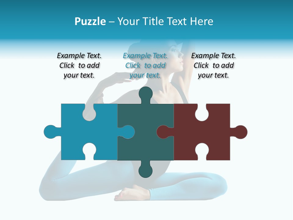 Health Human Yoga PowerPoint Template