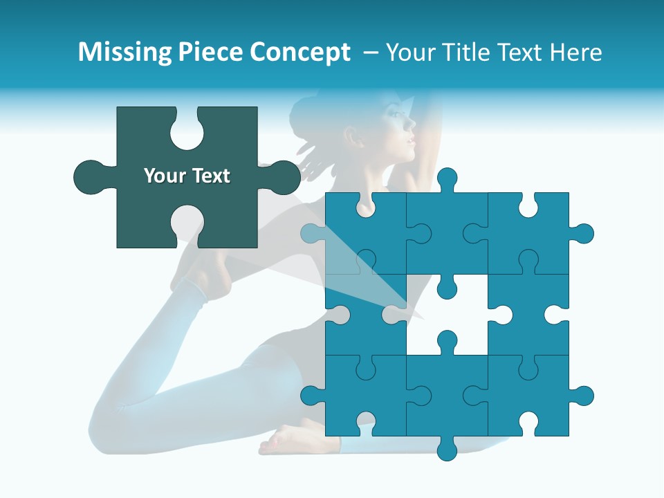 Health Human Yoga PowerPoint Template