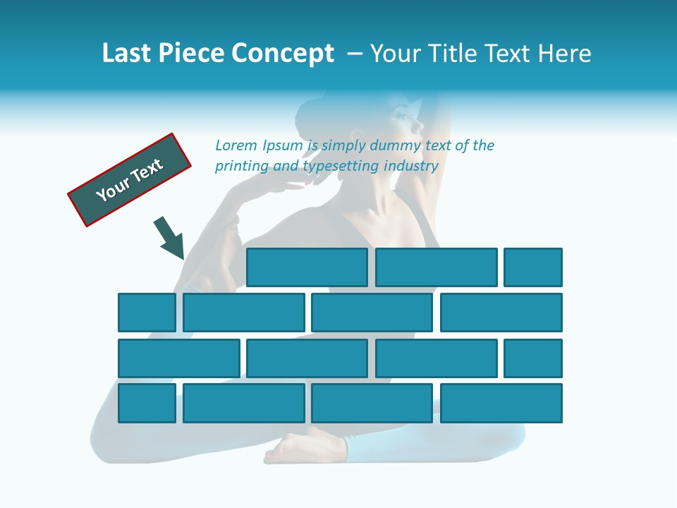 Health Human Yoga PowerPoint Template