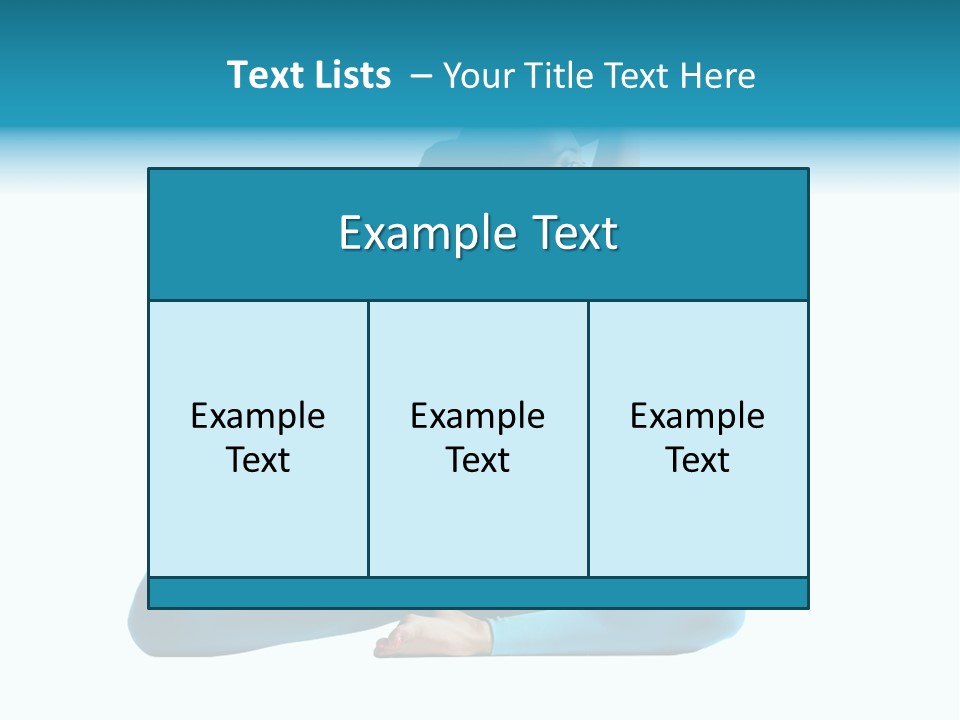 Health Human Yoga PowerPoint Template